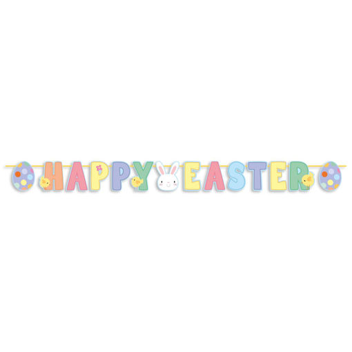 Picture of HAPPY EASTER BANNER DIE CUT 2M